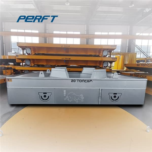 <h3>80 Tons Battery Operated Transfer Trolley With Steel Rail Wheels</h3>
